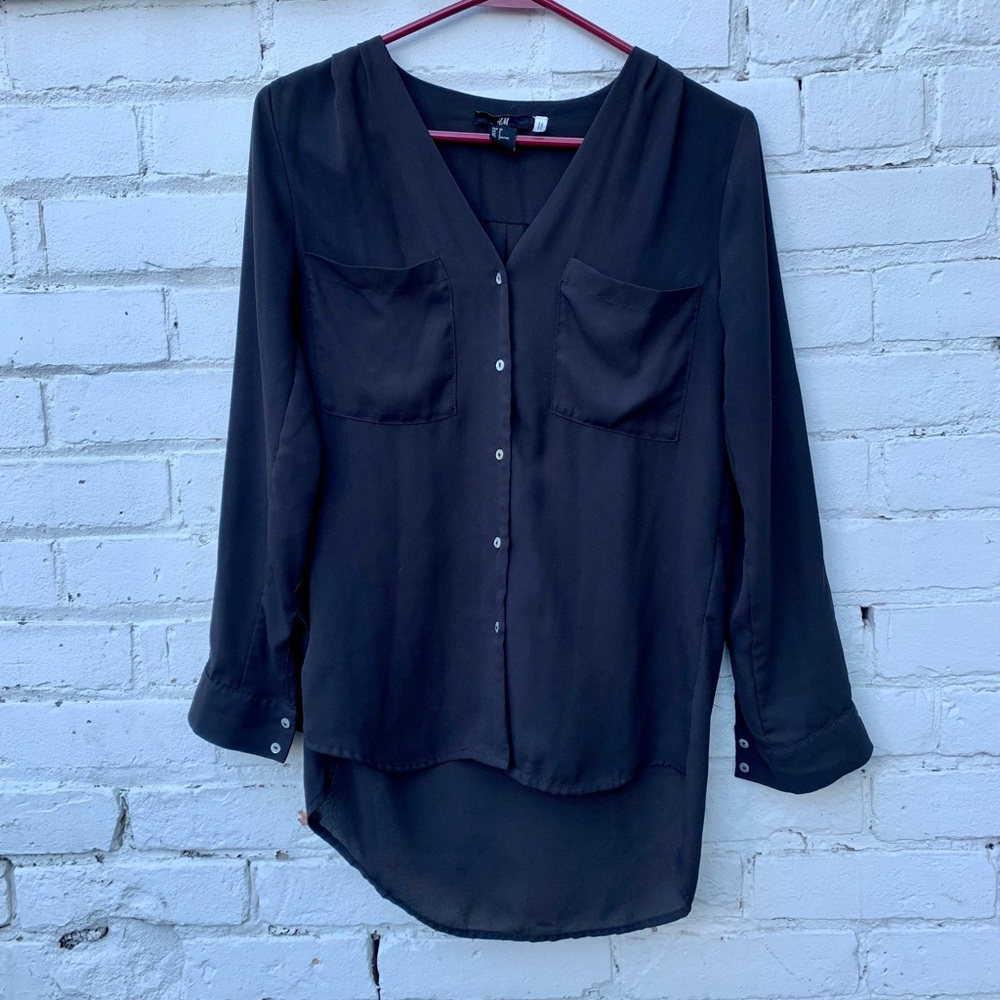 H&M Button-Down Blouse
